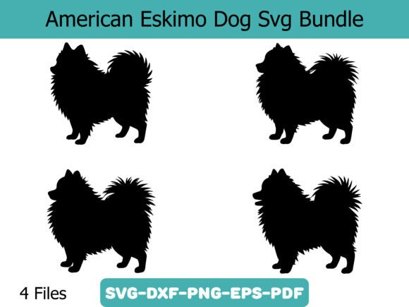 American Eskimo Dog Svg Bundle: Perfect for Graphics and Crafts