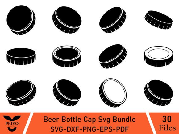 Beer Bottle Cap Svg Bundle: A Versatile Embroidery Design