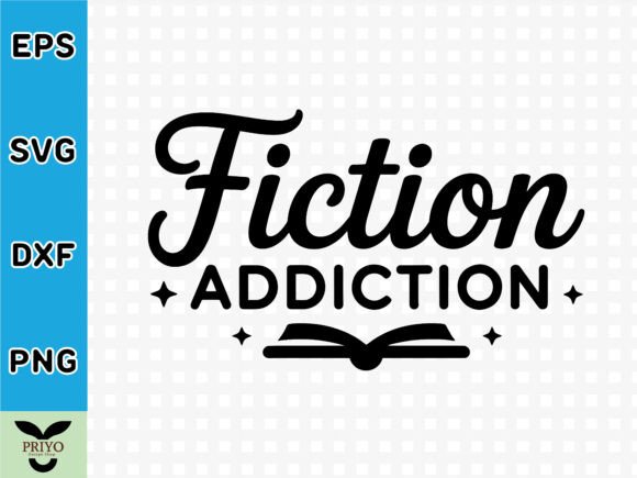 Fiction Addiction SVG: A Versatile Graphics Asset for Crafts