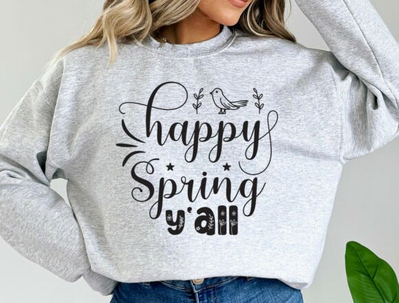 Happy Spring Y all SVG: A Fresh Graphics Asset for Crafts