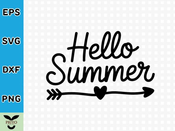 Hello Summer SVG: A Versatile Graphic for Local Business Branding