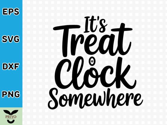 It's Treat O'Clock Somewhere: A Versatile Graphics Asset for Crafts