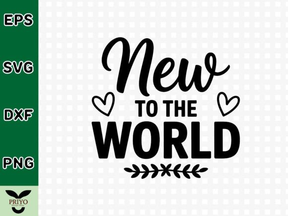 NEW to the WORLD SVG: A Versatile Graphics Asset for Crafts and Publishing