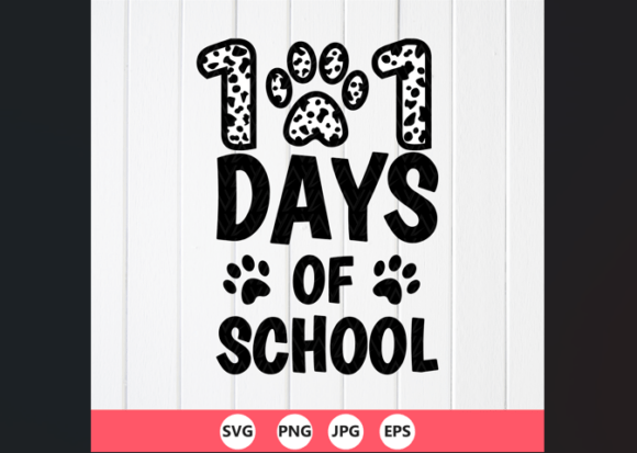 Review of 101 Days of School SVG, Dalmatian Theme