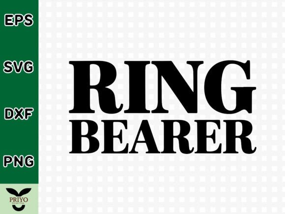 Ring Bearer SVG: A Versatile Graphic for Local Crafts